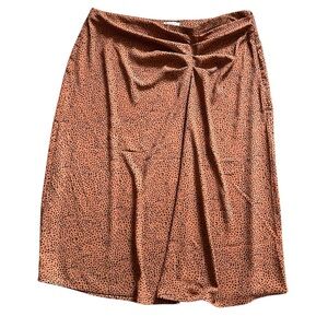 Nine West Ruched Midi Skirt